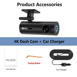 3840*2160P Car Dvr Dashcam 4K Dash Cam For Cars Drive Video Recorder Front Camera WiFi For Vehicle Supplies 24h Parking Night V
