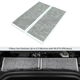 4PCS Cabin Air Filter HEPA for Tesla Model Y Juniper 2020-2026 Air Intake Filter Replacement with Activated Carbon Accessories
