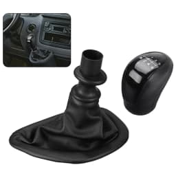 For Mercedes VITO VIANO W639 2003 2004 2005 2006 2007 2008 2009 2010 6 Speed Gear Shift Knob With Shift Knob Gaitor Boot Cover