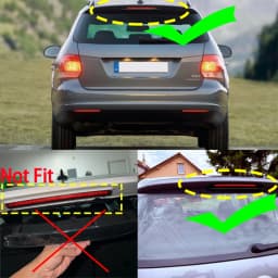 1pc For Volkswagen Golf 6 Golf 7 Mk6 Polo Hatchback 6R 2011-2017 5K0945087B LED Rear Third Stop Lights Rear Brake Light CANbus