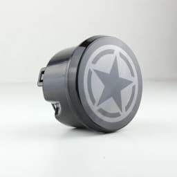 LED Turn Signal Lights for Jeep Wrangler JK & Unlimited 2007-2018 Star Front Grill Indicator Blinkers Parking Lights