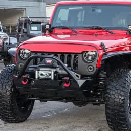 LED Turn Signal Lights for Jeep Wrangler JK & Unlimited 2007-2018 Star Front Grill Indicator Blinkers Parking Lights