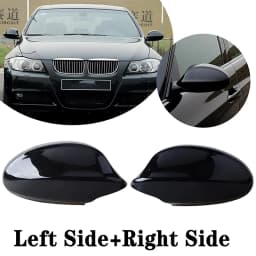 Replacement Rearview Mirror Cover For BMW 3 Series E90 E91 E92 E93 2005-2008 Pre-facelift Side Wing Mirror Cap Car Accessories