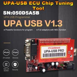 Upa Usb Programmer UPA USB PRO V1.3 SN:050D5A5B ECU Chip Tunning with 350MB Script Full Eeprom Adapter with NEC Functions Win 10