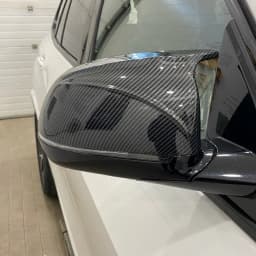 For BMW X3 G01 X4 G02 X5 G05 X6 G06 X7 G07 2018 2019 2020 M Style Black Rearview Mirror Cover X3M Look