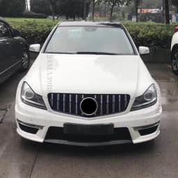 Perfect Match Front Bumper Grille Grill For Mercedes Benz C W204 C204 S204 2007-2014 C180 C200 C250 C300 AMG GT Diamond Tuning
