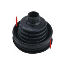 4pcs Universal Silicone CV Constant-velocity Dust Cover Joint Boot Drive Shaft Universal Strong Elasticity Cars Tools