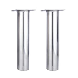 Boat Accessorie 2 Pieces Boat Fishing Flush Mount Rod Holder 316 Stainless Steel Fishing Tackle Tube Accessory 15° 90°