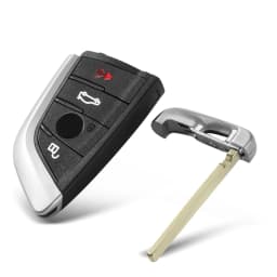 KEYYOU Keyless Go Remote Car Key For BMW 1 3 5 7 Series X1 X3 X5 X6 X7 F CAS4 CAS4+ FEM 2011-2017 ID49 3/4 Button 315/434/868MHZ