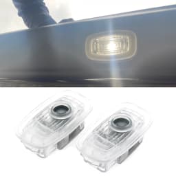 Car Led Door Welcome Light Projector Laser Lamp For CLA Class C118 W118 CLS C257 W218 W219 A238 C238 A207 C207