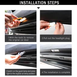 Car Led Door Welcome Light Projector Laser Lamp For CLA Class C118 W118 CLS C257 W218 W219 A238 C238 A207 C207