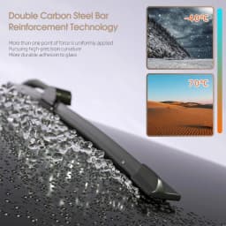 For Audi A4 B6 B7 B8 B9 2000-2023 Front Windshield Wiper Blades 2pcs Windscreen Window Accessories 2001 2005 2010 2016 2017 2018