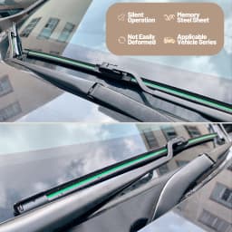 For Audi A4 B6 B7 B8 B9 2000-2023 Front Windshield Wiper Blades 2pcs Windscreen Window Accessories 2001 2005 2010 2016 2017 2018