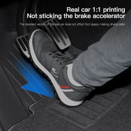 YZ Trunk Mat For Tesla Model 3/Y Highland Juniper Floor Mat 2021-2025 Luggage Mat TPE waterproof Anti-Slip Set Floor Liner Mat