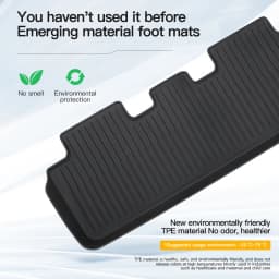 YZ Trunk Mat For Tesla Model 3/Y Highland Juniper Floor Mat 2021-2025 Luggage Mat TPE waterproof Anti-Slip Set Floor Liner Mat