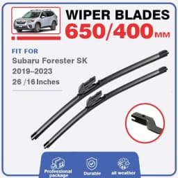 For Subaru Forester SK 2019 2020 2021 2022 2023 Front Rear Wiper Blade Set LHD RHD Windshield Windscreen Car Accessories SK5 STI
