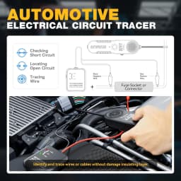 VDIAGTOOL V210 Automotive Circuit Breaker Finder Electrical Tester Wire Tracer Open & Short Circuit Finder DC 6-42V
