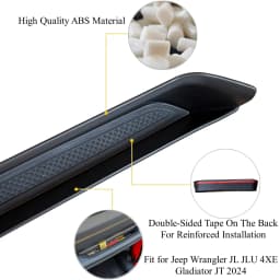 Passenger Grab Handle Storage Box Pocket Organizer Tray for Jeep Wrangler JL JLU Gladiator JT 4XE 2024-2026 Interior Accessories