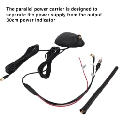 DAB Active Antenna Top Roof Mount Antenna Car DAB+GPS+FM Antenna Active Amplified Top Roof Mount Waterproof Dustproof Universal