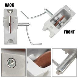 66785 66786 Manual Aluminum Piston Ring Filer Grinder to Assure Proper Piston Ring End Space 120 Grit Kit Tool