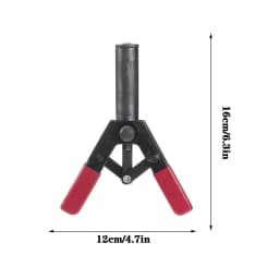 Plastic Rivet Gun Set Multifunctional Poly Rivet Gun Quick Set For Fastening Door Panels & Automotive Trim 40 Pieces POM Rivets