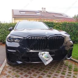 For BMW X5 G05 X6 G06 30i 30d 35i 35d M50i M50d 2018-2023 Car Headlights Eyebrow Eyelids Cover Gloss Black Body Kit Tuning ABS