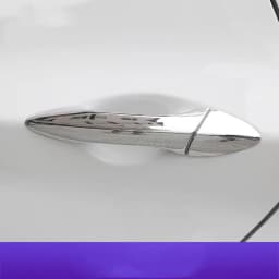 Funduoo Glossy Black Chrome Car Door Handle Cover Trim Stickers for Hyundai i30 2012 2013 2014 2015 2016 Styling Accessories