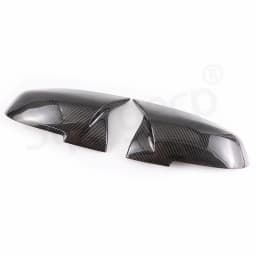 2015-M4-Look Carbon Fiber Replacement Door Mirror Cap Covers for BMW 1 2 3 4 Series F20 F22 F30 F31 F32 F34 F32 F33 F36 F87 E84
