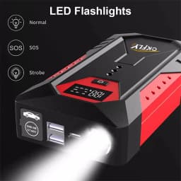 GKFLY Car Jump Starter Portable Power Bank 3000A Car Battery Booster 12V Car Starting Device for Petrol Diesel 6.0L/5.0L