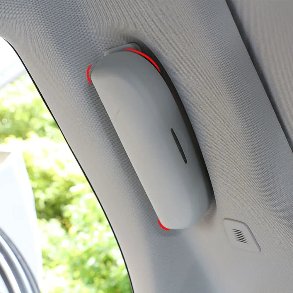 Car Glasses Case for Jeep Compass 2017 - 2023 Renegade 2014 -2023 Sunglasses Storage Box Holder Organizer Accessories