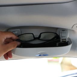 Car Glasses Case for Jeep Compass 2017 - 2023 Renegade 2014 -2023 Sunglasses Storage Box Holder Organizer Accessories
