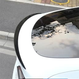 Model3 Highland 2025 Rear Trunk Spoiler For Tesla Model 3 Y 2017-2024 Accessories Carbon Fiber ABS Wing Lip Auto Exterior Parts