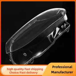 Car Front Headlight Lens Covers For BMW E92 E93 Coupe Convertible M3 2006-2010 Left/Right Clear Headlamp Cover Shell