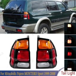 Rear Bumper Tail Lamp Brake Lights Signal Warning Lamp Taillight Assembly For Mitsubishi Pajero MONTERO Sport 1999-2008