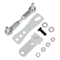 Stainless Steel Transfer Case Linkage Kit Competitive with Jeep Cherokee XJ Comanche MJ 1986-2001 Transmission Parts Silver