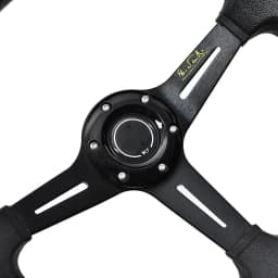 Universal 14 Inch PU Auto Racing Steering Wheels Deep Corn Drifting Sport Steering Wheel