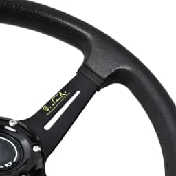 Universal 14 Inch PU Auto Racing Steering Wheels Deep Corn Drifting Sport Steering Wheel
