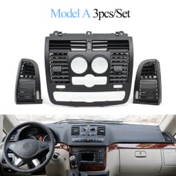 Interior Car Left Right Central Middle AC Vent Grille Air Outlet Panel Cover For Mercedes Benz Vito Viano W636 W639 2004-2015