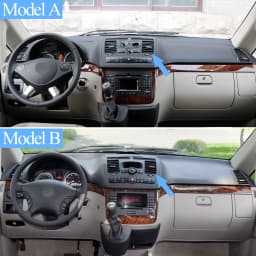 Interior Car Left Right Central Middle AC Vent Grille Air Outlet Panel Cover For Mercedes Benz Vito Viano W636 W639 2004-2015