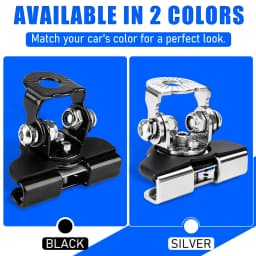 2PCS LED Work Light Mounting Bracket Universal Hood Led Light Bar Mount Bracket Foglight Lamp Holder for Off Road Jeep Truck SUV