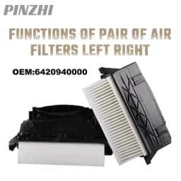 6420940000 Air Filters Left Right 6420942304 6420942404 For Mercedes-Benz C Class S-Class W221 W222 300/350 CDI OM642 6420941204