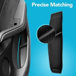 Door Side Storage Box Front Rear Door Handle Armrest Tray Organizer for Tesla Model Y Juniper 2020 - 2025 Model 3 Highland