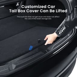 YZ Trunk Protector Guard For Tesla Model 3/Y/YL Highland Juniper Anti-Scratch TPE Mat Rear Cargo Threshold Sill Cover Bumper
