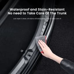 YZ Trunk Protector Guard For Tesla Model 3/Y/YL Highland Juniper Anti-Scratch TPE Mat Rear Cargo Threshold Sill Cover Bumper