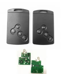 NO LOGO! 5PCS/LOT 4 Button Remote Key Card 433MHz ID46-PCF7952 Keyless Entry for Renau Megane 3 Laguna 3 Scenic