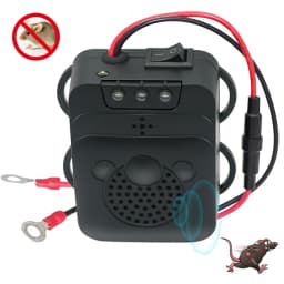 12V Ultrasonic Pest Control Device for Outdoor Car Vehicle Non-Toxic Electronic Mouse Repellent Keep Rodent Marten Away Anti-rat