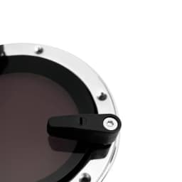5"-7" Boat Porthole Window AISI 316 SS Round Portlight Anti-Glare Marine Portlight Hatch 8mm Smoked Acrylic for Yacht Cabin RV