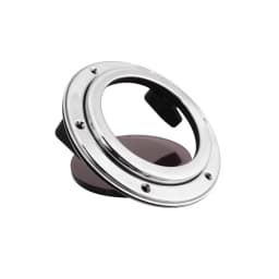 5"-7" Boat Porthole Window AISI 316 SS Round Portlight Anti-Glare Marine Portlight Hatch 8mm Smoked Acrylic for Yacht Cabin RV