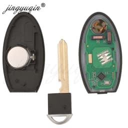 jingyuqin S180144502 Smart Car Key For Nissan Kicks S Rogue Sport 2018 2019+ Proximity Fob 433Mhz Chip 4A 285E3-5RA0A KR5TXN1