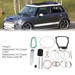 23pcs Supercharger Service Kit Car Accessories Replacement for Cooper S R53 R52 Eaton JCW GP